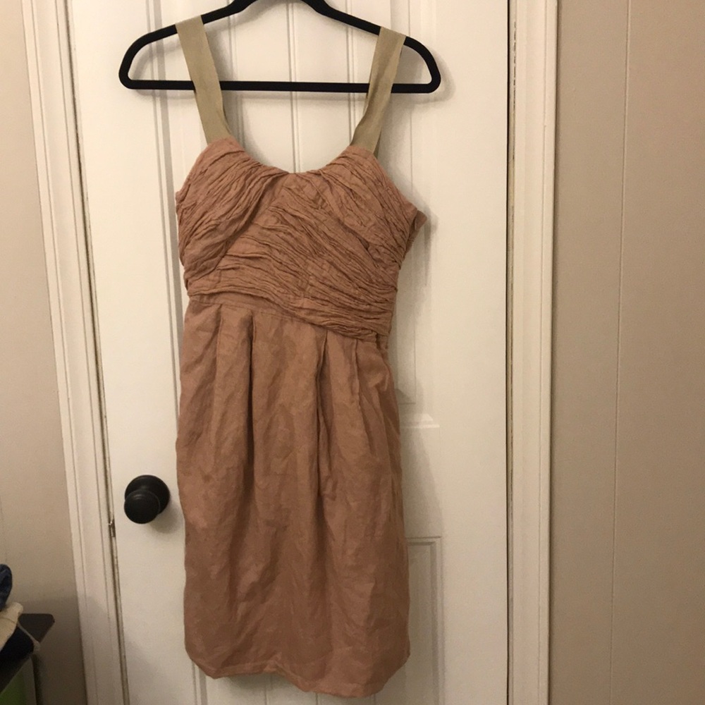 Pink Jcrew dress size 2 with pockets